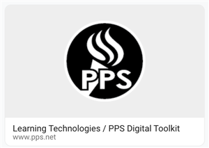 PPS DIGITAL TOOLKIT 